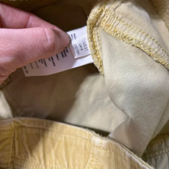 We the Free Women's Sz 27 Tie-Dye Corduroy Flare Pant - Picture 7 of 10